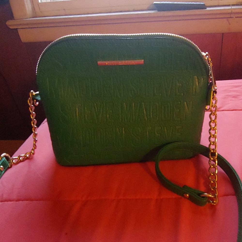 Green Steve madden